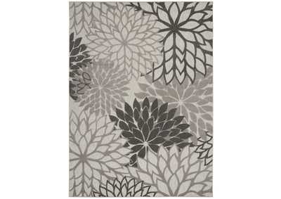 Image for Nourison Aloha 10'x13' Silver Grey Area Rug