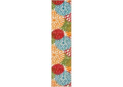 Image for Nourison Aloha ALH05 Green Indoor-outdoor Area Rug