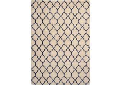 Image for Nourison Amore AMOR2 Blue and Ivory 7'x10' Rug