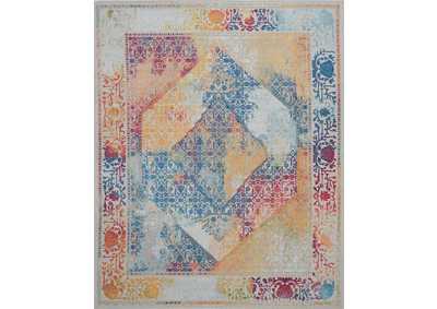 Image for Nourison Ankara Global ANR04 Multicolor 9'x12' Oversized Low-pile Rug