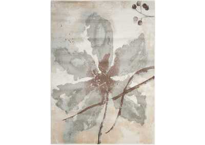 Image for Nourison Euphoria EUP07 White and Beige 8'x10' Large Rug