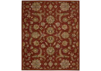 Image for Nourison India House IH83 Red 8'x11' Rug