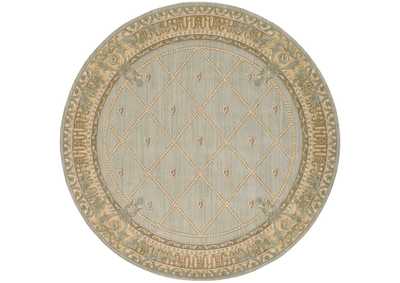 Image for Nourison Ashton House AS03 Blue 8' Round Rug