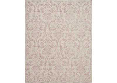 Image for Nourison Jubilant 9'x12' White and Pink Area Rug