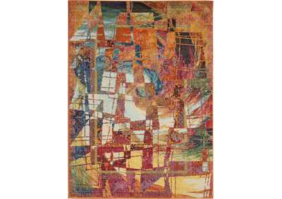 Image for Nourison Celestial CES06 Multicolor Abstract 5'x7' Colorful Area Rug