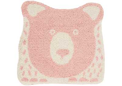 Image for Nourison Hudson DS100 Pink 4' Freeform Area Rug