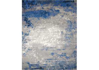 Image for Nourison Twilight TWI22 Blue and Grey 10'x14' Oversized Rug