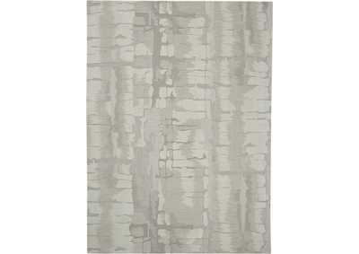 Image for Nourison Symmetry SMM04 Ivory and Beige 9'x12' Oversized Textured Rug