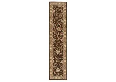 Image for Nourison 2000 2206 Brown 12' Runner Area Rug
