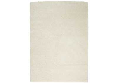 Image for Nourison Malibu Shag MSG01 White 5'x7' Area Rug