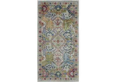 Image for Nourison Ankara Global ANR12 Grey Multicolor Persian Area Rug