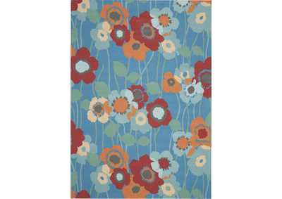 Image for Waverly Sun N Shade SND27 Blue 4'x6' Area Rug