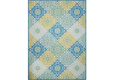 Image for Waverly Sun N Shade SND23 Blue 8'x11' Rug