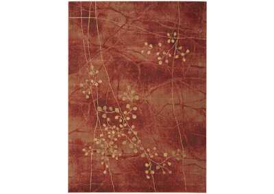 Image for Nourison Somerset ST74 Red 8'x11' Rug