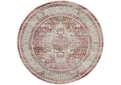 Image for Nourison Vintage Kashan 4' Round Area Rug