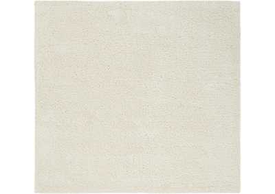 Image for Nourison Malibu Shag MSG01 White 7' Square Rug