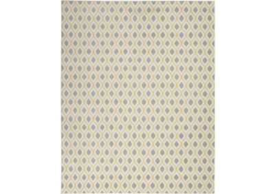 Image for Nourison Grafix GRF22 Grey and White 8'x10' Large Rug