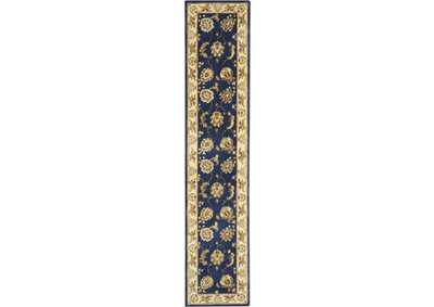 Image for Nourison 2000 12' Runner Navy Area Rug