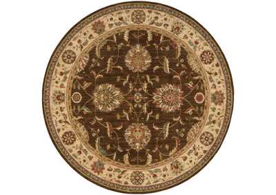 Image for Nourison Living Treasures LI04 Brown 6' Round Area Rug