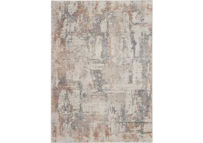 Image for Nourison Rustic Textures RUS06 Beige and Grey 4'x6' Rustic Area Rug