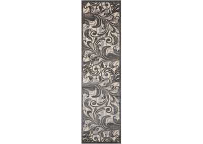 Image for Nourison Graphic Illusions GIL01 Multicolor 8' Runner Hallway Rug
