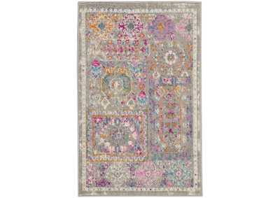 Image for Nourison Passion 2'x3' Grey Multicolor Area Rug
