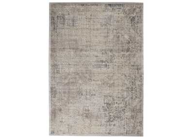 Image for Nourison Graphic Illusions GIL09 Grey 8'x11' Rug