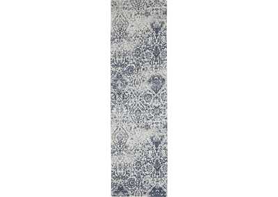 Image for Nourison Damask 8' Runner Area Rug
