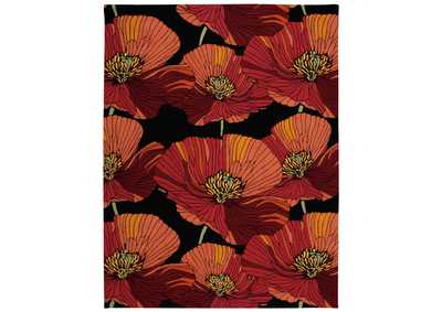 Image for Nourison Fantasy FA24 Black 8'x11' Rug