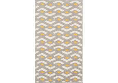 Image for Nourison Harper 2' X 4' Grey Retro Area Rug