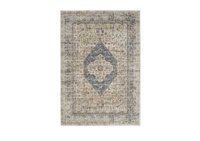 Image for Malta by kathy ireland Home MAI11 Ivory/Blue 4'x6' Area Rug