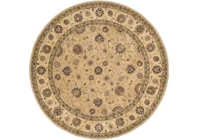 Image for Nourison 2000 2071 Camel 8' Round Area Rug