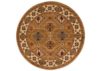 Image for Nourison Paramount PAR18 Yellow 5' Round Area Rug