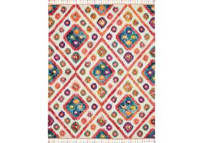 Image for Nourison Nomad NMD03 White Multicolor 9'x12' Oversized Rug