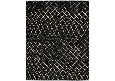 Image for Nourison Grafix GRF04 Black 8'x10' Large Rug