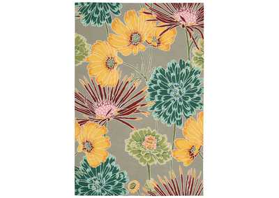 Image for Nourison Fantasy FA26 Grey 4'x6' Area Rug