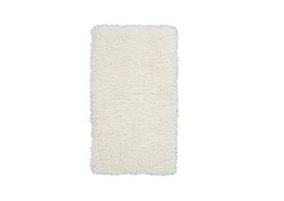 Image for Nourison Luxe Shag 2' X 4' White Plush Area Rug