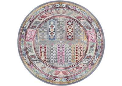 Image for Nourison Vintage Kashan 4' Round Area Rug