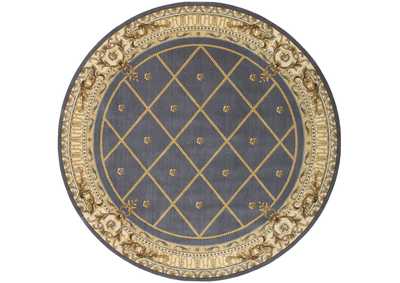 Image for Nourison Ashton House AS03 Blue 8' Round Rug