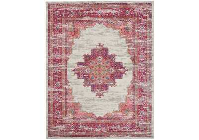Image for Nourison Passion PSN03 Pink and White 8'x10' Large Rug