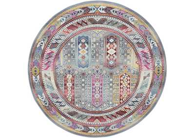 Image for Nourison Vintage Kashan 6' Round Area Rug