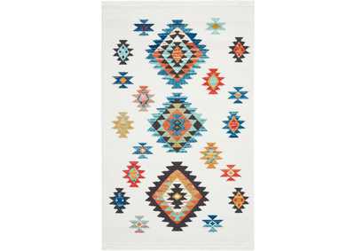 Image for Nourison South Western NAV07 White 4'x6' Area Rug
