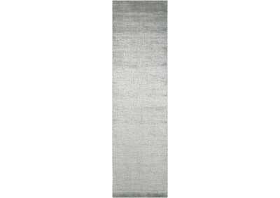 Image for Nourison Starlight STA02 Blue 8' Runner Hallway Rug