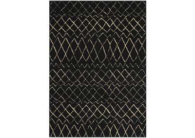 Image for Nourison Grafix GRF04 Black 6'x9' Area Rug