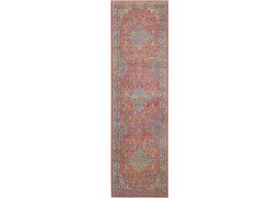 Image for Nourison Ankara Global ANR01 Multicolor 6' Runner Low-pile Hallway Rug