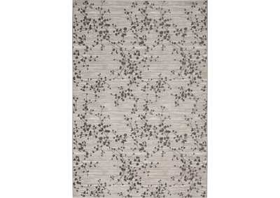 Image for Nourison Urban Chic URC02 Grey 5'x8' Modern botanical Area Rug
