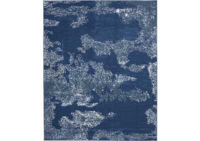 Image for Nourison Etchings 8' x 10' Blue Abstract Area Rug