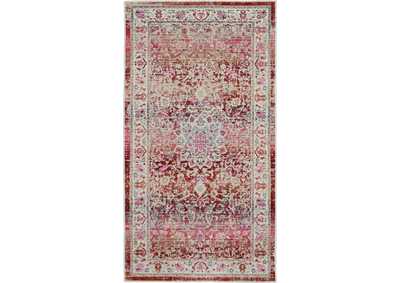 Image for Nourison Vintage Kashan 2' X 4' Burgundy Multicolor Oushak Area Rug