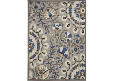 Image for Nourison Aloha 10'x13' Grey Patio Area Rug