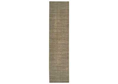 Image for Nourison Silken Allure SLK06 Beige 10' Runner Hallway Rug